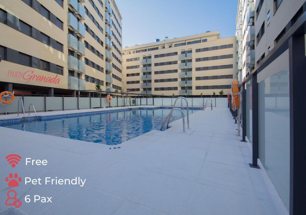 Enjoygranada Arabial 5A - Pool & Free Parking Apartment Exterior foto